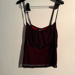Y2K Social Collison Large Whimsigoth Grunge Babydoll Cami Spaghetti Strap